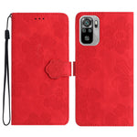Custodia portafoglio in pelle con motivo floreale per Xiaomi Redm