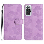 Custodia portafoglio in pelle con motivo floreale per Xiaomi Redm