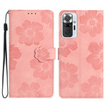 Custodia portafoglio in pelle con motivo floreale per Xiaomi Redm