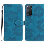 Custodia portafoglio in pelle con motivo floreale per Xiaomi Redm