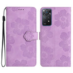 Custodia portafoglio in pelle con motivo floreale per Xiaomi Redm