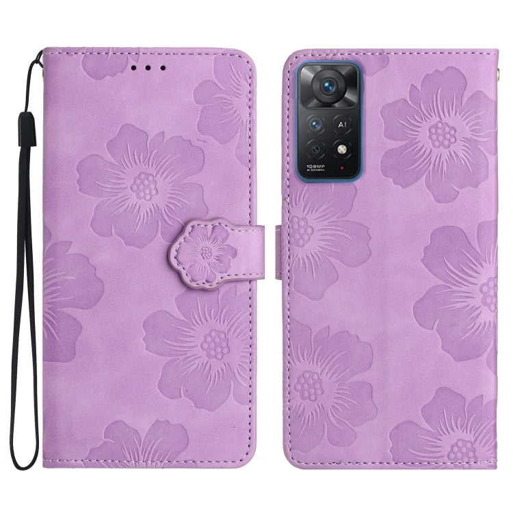 Custodia portafoglio in pelle con motivo floreale per Xiaomi Redm