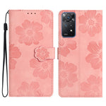 Custodia portafoglio in pelle con motivo floreale per Xiaomi Redm