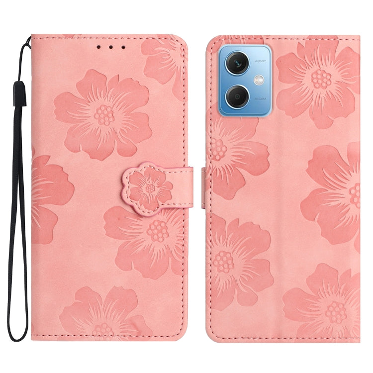 Custodia portafoglio in pelle con motivo floreale per Xiaomi Redm