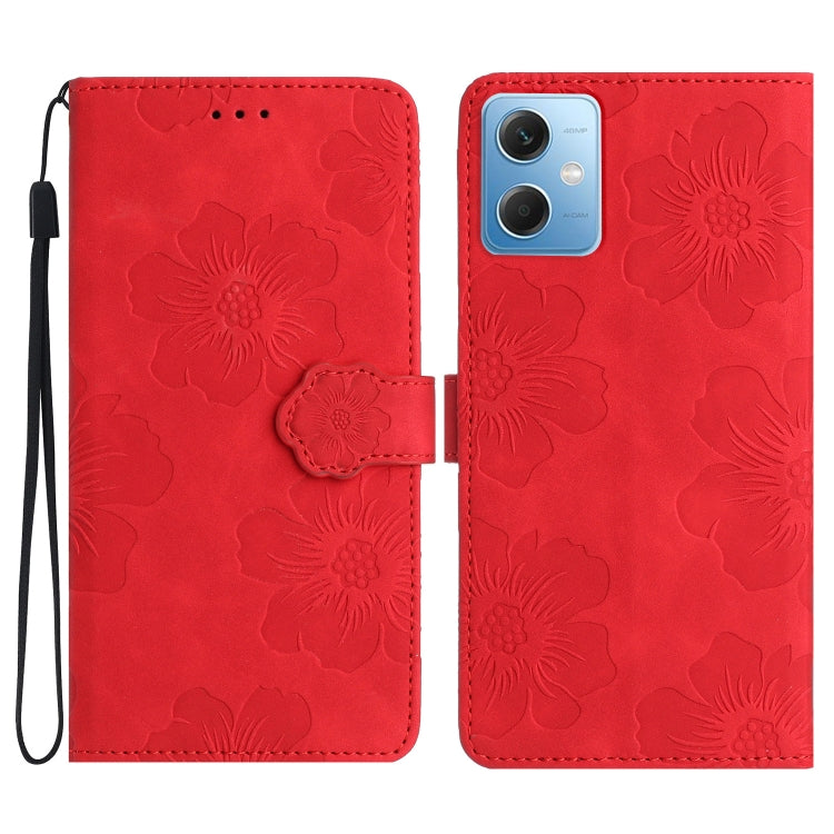 Custodia portafoglio in pelle con motivo floreale per Xiaomi Redm