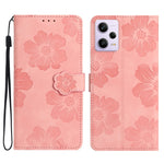 Custodia portafoglio in pelle con motivo floreale per Xiaomi Redm
