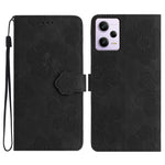 Custodia portafoglio in pelle con motivo floreale per Xiaomi Redm