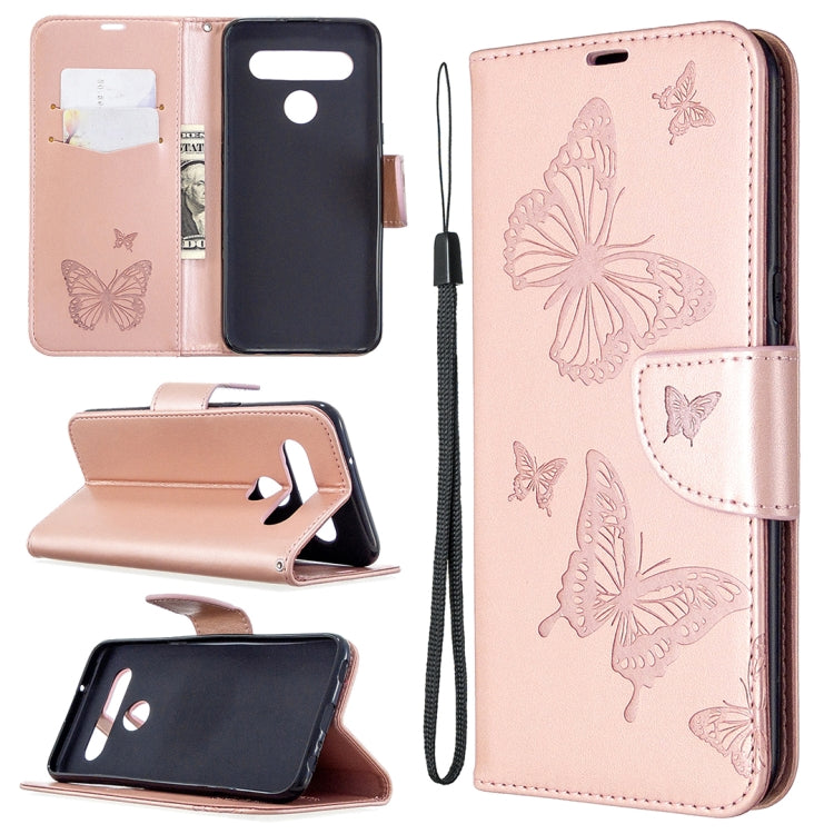 Custodia portafoglio in pelle per LG K61 e Samsung A31