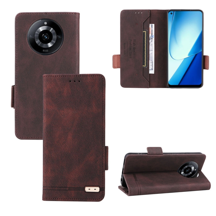 Custodia per telefono in pelle con chiusura magnetica, For Realme 11 Pro / 11 Pro+, For Realme 11 5G, For Realme 11 5G / 11x