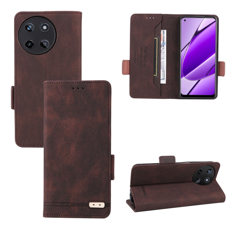 Custodia per telefono in pelle con chiusura magnetica, For Realme 11 Pro / 11 Pro+, For Realme 11 5G, For Realme 11 5G / 11x