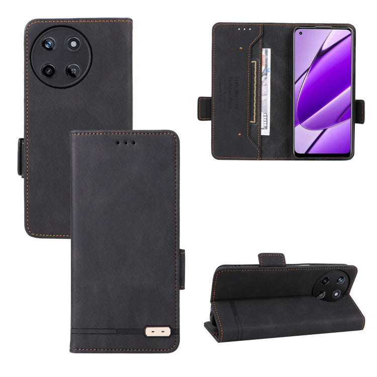 Custodia per telefono in pelle con chiusura magnetica, For Realme 11 Pro / 11 Pro+, For Realme 11 5G, For Realme 11 5G / 11x