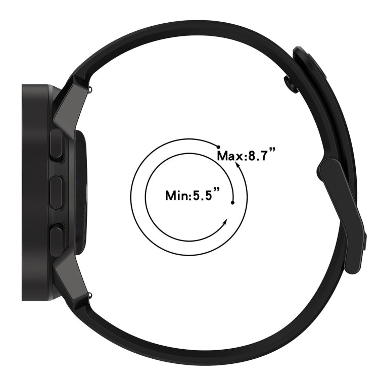 Cinturino di ricambio in silicone, For Suunto 9 Peak Pro / Vertical / Race