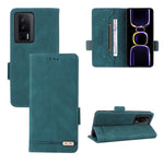 Custodia portafoglio in pelle con chiusura magnetica per Xiaomi