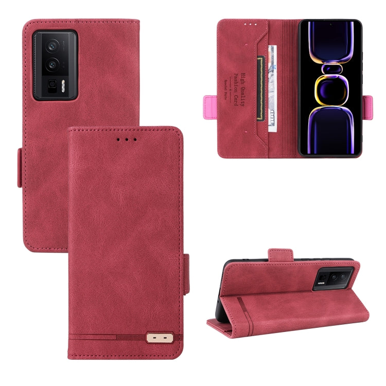 Custodia portafoglio in pelle con chiusura magnetica per Xiaomi