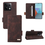 Custodia portafoglio in pelle con chiusura magnetica per Xiaomi