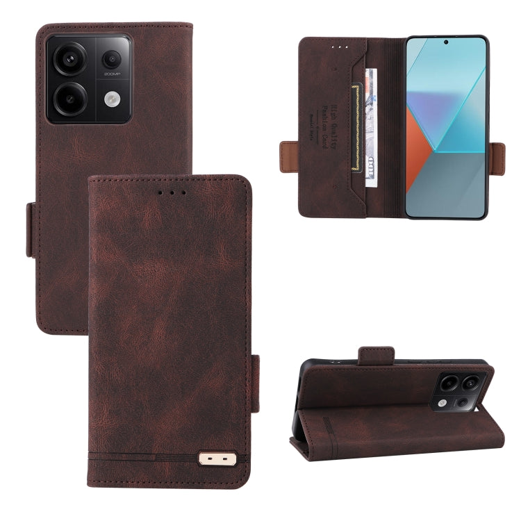 Custodia portafoglio in pelle con chiusura magnetica per Xiaomi