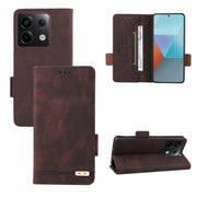Custodia per telefono in pelle con chiusura magnetica, For Xiaomi Redmi Note 13 Pro+ 5G, For Xiaomi Redmi Note 13 Pro 5G, For Xiaomi Redmi 12 4G Foreign / 5G, For Xiaomi Redmi 12 4G