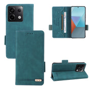 Custodia per telefono in pelle con chiusura magnetica, For Xiaomi Redmi Note 13 Pro+ 5G, For Xiaomi Redmi Note 13 Pro 5G, For Xiaomi Redmi 12 4G Foreign / 5G, For Xiaomi Redmi 12 4G