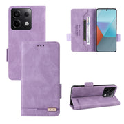 Custodia per telefono in pelle con chiusura magnetica, For Xiaomi Redmi Note 13 Pro+ 5G, For Xiaomi Redmi Note 13 Pro 5G, For Xiaomi Redmi 12 4G Foreign / 5G, For Xiaomi Redmi 12 4G