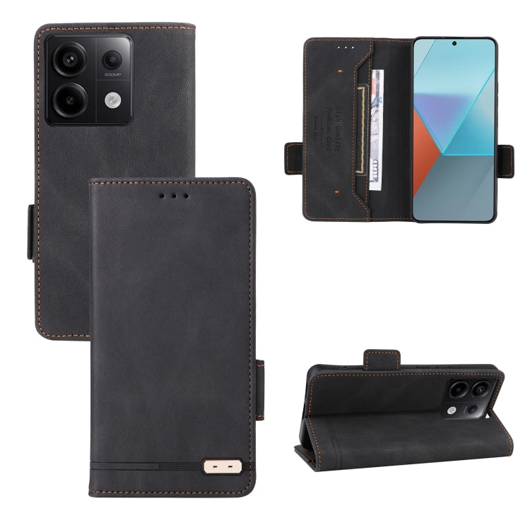 Custodia portafoglio in pelle con chiusura magnetica per Xiaomi