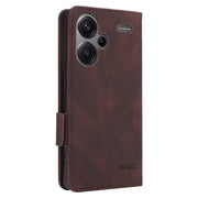 Custodia per telefono in pelle con chiusura magnetica, For Xiaomi Redmi Note 13 Pro+ 5G, For Xiaomi Redmi Note 13 Pro 5G, For Xiaomi Redmi 12 4G Foreign / 5G, For Xiaomi Redmi 12 4G