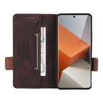 Custodia portafoglio in pelle con chiusura magnetica per Xiaomi