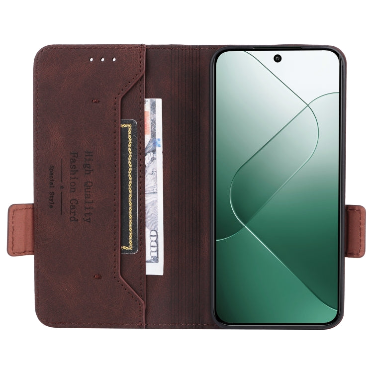 Custodia portafoglio in pelle con chiusura magnetica per Xiaomi 1
