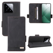 Custodia per telefono in pelle con chiusura magnetica, For Xiaomi 14, For Xiaomi Redmi Note 13 5G, For Xiaomi Redmi Note 13 4G, For Xiaomi Redmi 13C