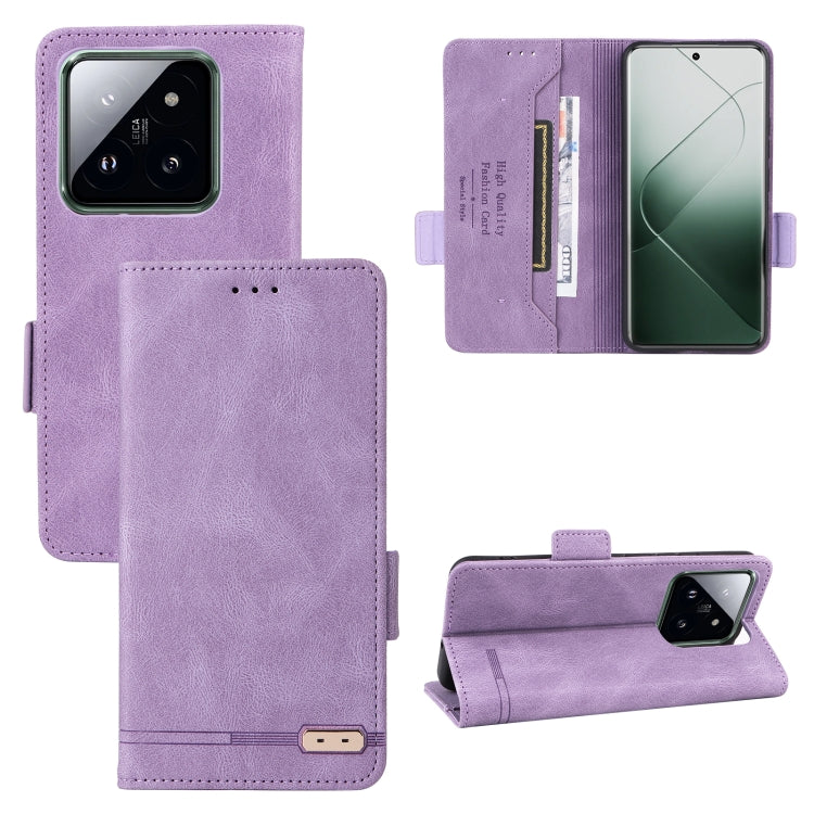 Custodia portafoglio in pelle con chiusura magnetica per Xiaomi