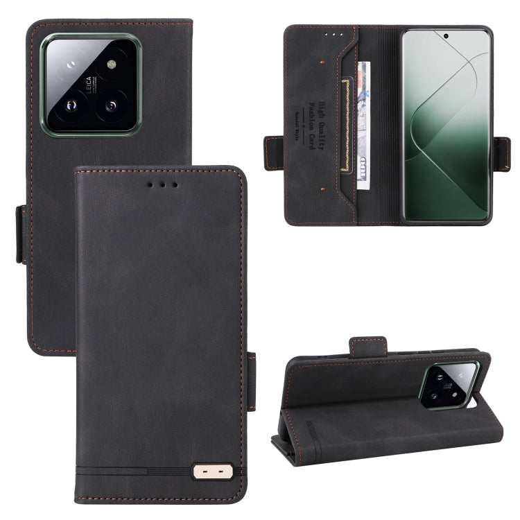Custodia portafoglio in pelle con chiusura magnetica per Xiaomi