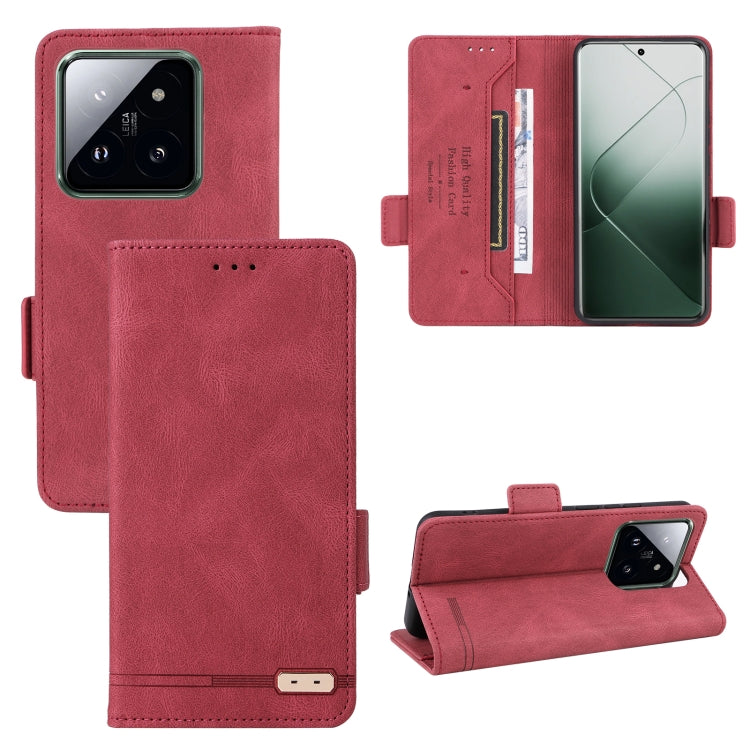 Custodia portafoglio in pelle con chiusura magnetica per Xiaomi