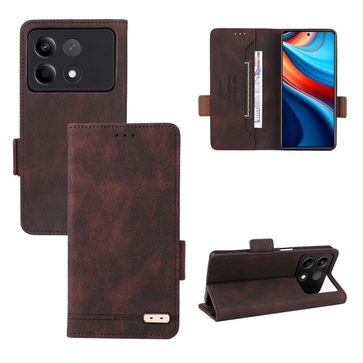 Custodia portafoglio in pelle con chiusura magnetica per Xiaomi