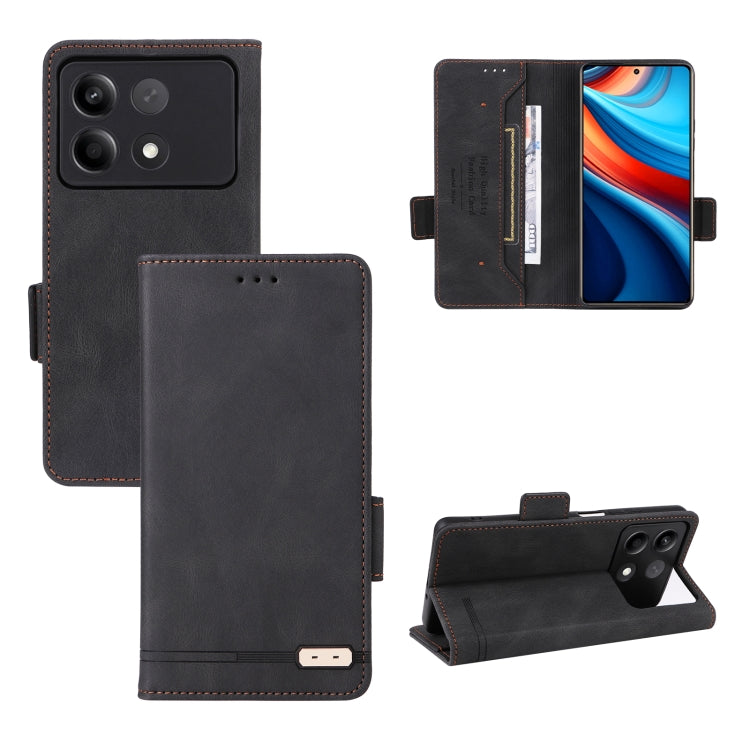 Custodia portafoglio in pelle con chiusura magnetica per Xiaomi