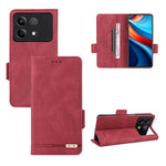 Custodia portafoglio in pelle con chiusura magnetica per Xiaomi
