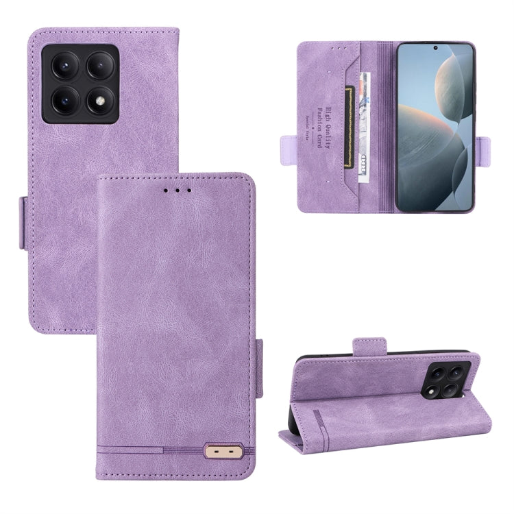 Custodia portafoglio in pelle con chiusura magnetica per Xiaomi