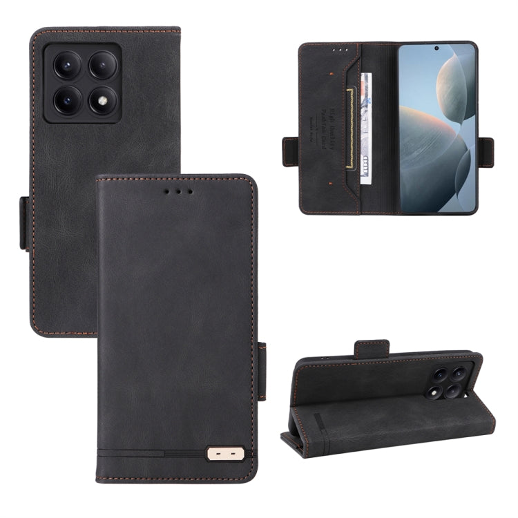 Custodia portafoglio in pelle con chiusura magnetica per Xiaomi