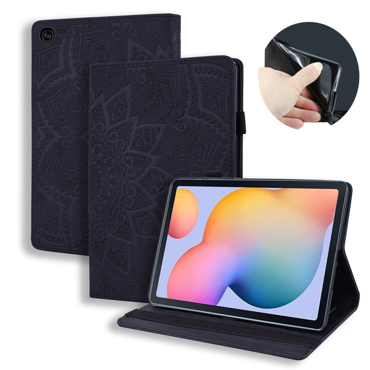 Custodia portafoglio in pelle per Samsung Galaxy Tab S6 Lite