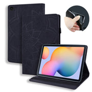 Custodia portafoglio in pelle per Samsung Galaxy Tab S6 Lite