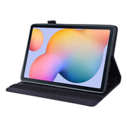 Custodia portafoglio in pelle per Samsung Galaxy Tab S6 Lite