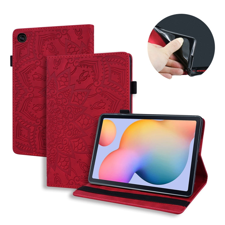 Custodia portafoglio in pelle per Samsung Galaxy Tab S6 Lite
