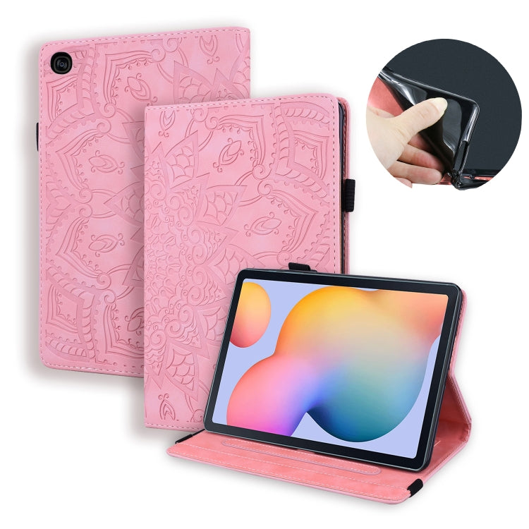 Custodia portafoglio in pelle per Samsung Galaxy Tab S6 Lite