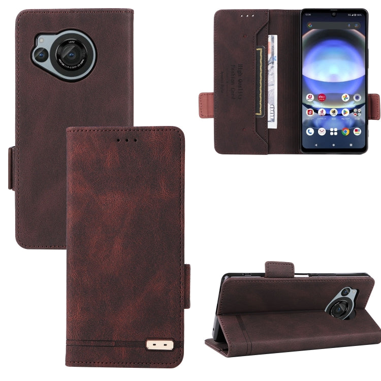 Custodia per telefono in pelle con chiusura magnetica, For Sharp Aquos Sense8, For Sharp Aquos R8, For Sharp Aquos Wish 3