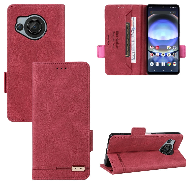 Custodia per telefono in pelle con chiusura magnetica, For Sharp Aquos Sense8, For Sharp Aquos R8, For Sharp Aquos Wish 3