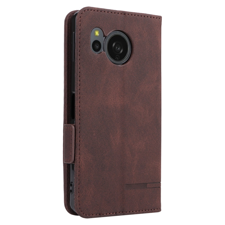 Custodia per telefono in pelle con chiusura magnetica, For Sharp Aquos Sense8, For Sharp Aquos R8, For Sharp Aquos Wish 3