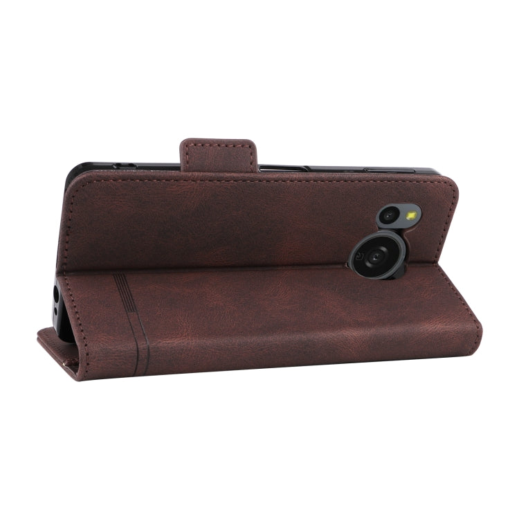 Custodia per telefono in pelle con chiusura magnetica, For Sharp Aquos Sense8, For Sharp Aquos R8, For Sharp Aquos Wish 3