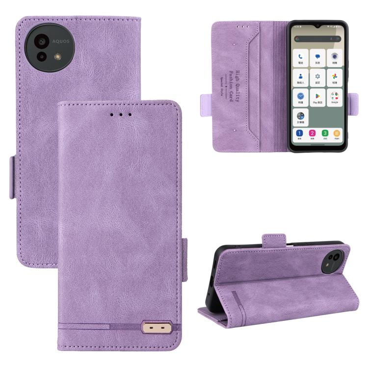 Custodia per telefono in pelle con chiusura magnetica, For Sharp Aquos R11, For Sharp Aquos wish5, For Sharp Aquos Sense9, For Sharp Aquos R9 Pro