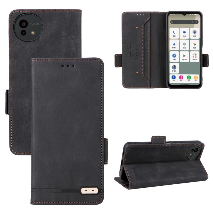 Custodia per telefono in pelle con chiusura magnetica, For Sharp Aquos R11, For Sharp Aquos wish5, For Sharp Aquos Sense9, For Sharp Aquos R9 Pro