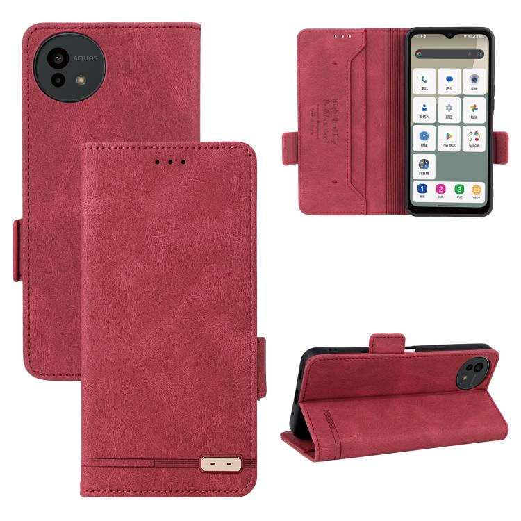 Custodia per telefono in pelle con chiusura magnetica, For Sharp Aquos R11, For Sharp Aquos wish5, For Sharp Aquos Sense9, For Sharp Aquos R9 Pro