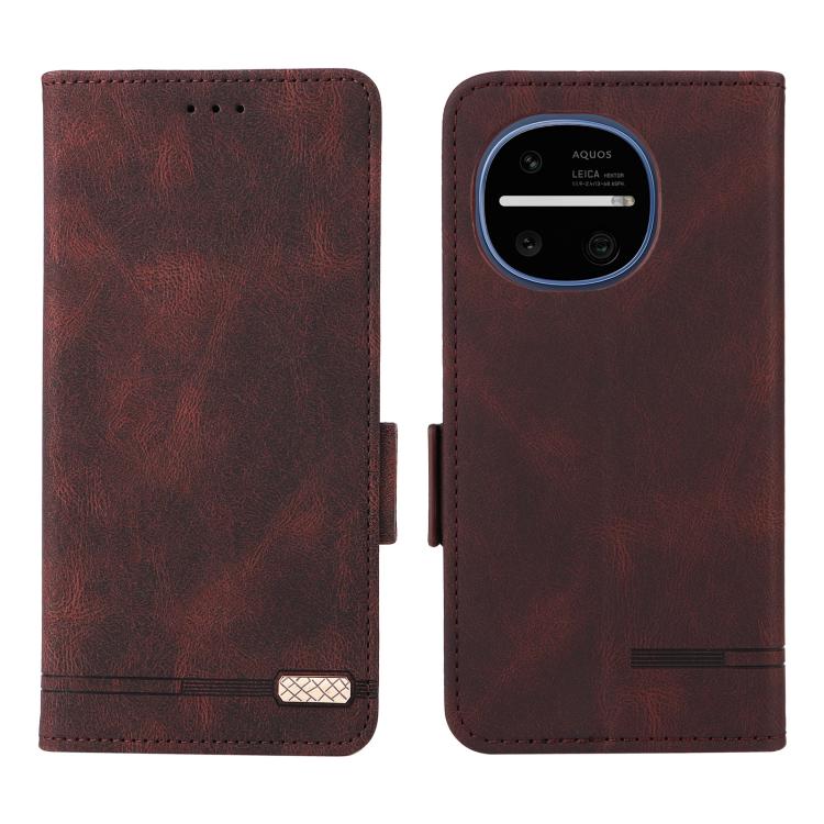 Custodia per telefono in pelle con chiusura magnetica, For Sharp Aquos R11, For Sharp Aquos wish5, For Sharp Aquos Sense9, For Sharp Aquos R9 Pro