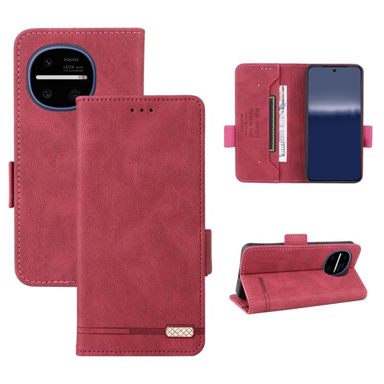 Custodia per telefono in pelle con chiusura magnetica, For Sharp Aquos R11, For Sharp Aquos wish5, For Sharp Aquos Sense9, For Sharp Aquos R9 Pro